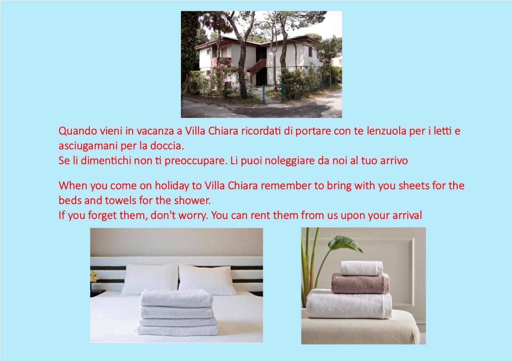 Villa Chiara Rosolina Mare Ngoại thất bức ảnh